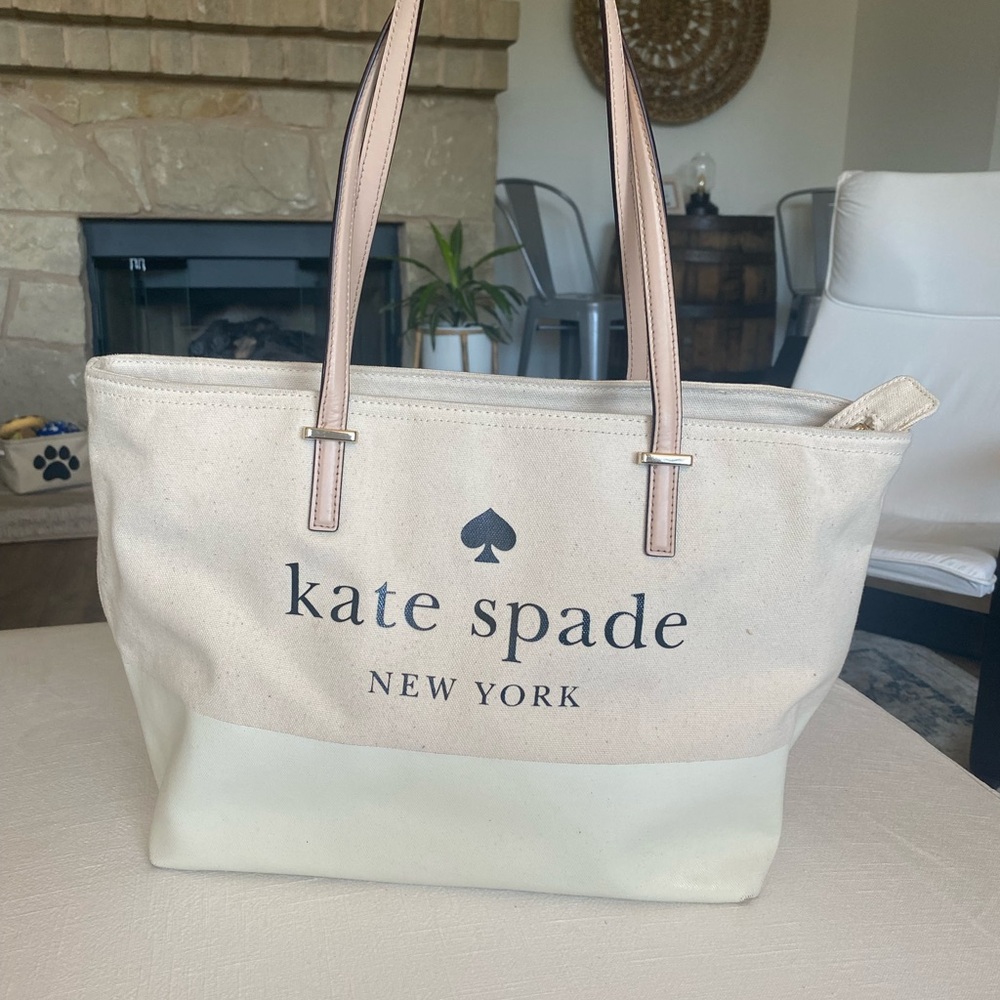 Cute Canvas Kate Spade Tote